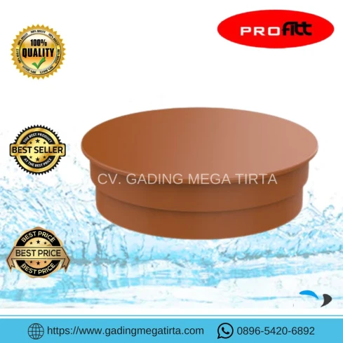 End Cap / Stoper Cap uPVC Lite SDR 41 Fitting Stoper Cap 110mm - 160mm / End Cap 4inc - 6inc 1 ~blog/2023/10/2/end_cap_upvc