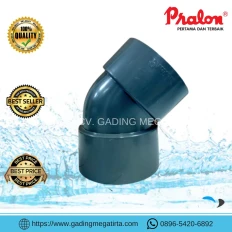 Pralon Injection Fitting DV Knee 45 6Inch