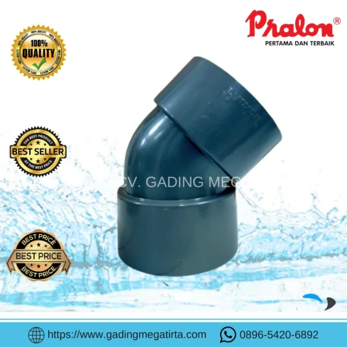 Knee 45Deg Pralon Injection Fitting DV Knee 45º 6Inch 1 ~blog/2023/10/2/knee_pralon_45deg